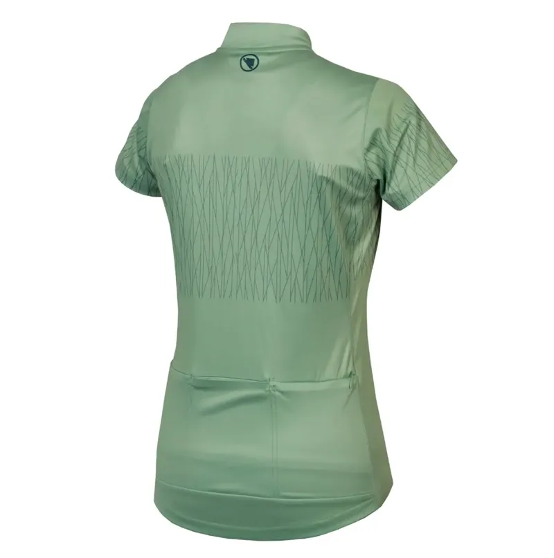 Endura Women's Hummvee Ray Short Sleeve Jersey in Jade-1